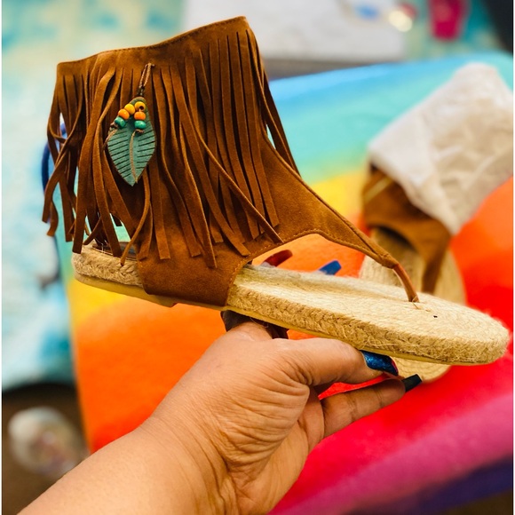 Bohemian Sandals Size 10.5W - Picture 6 of 9